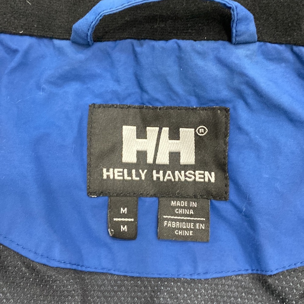 Vintage Helly Hansen Women’s Blue Helly Tech Waterproof Hooded Jacket - Picture 10 of 15